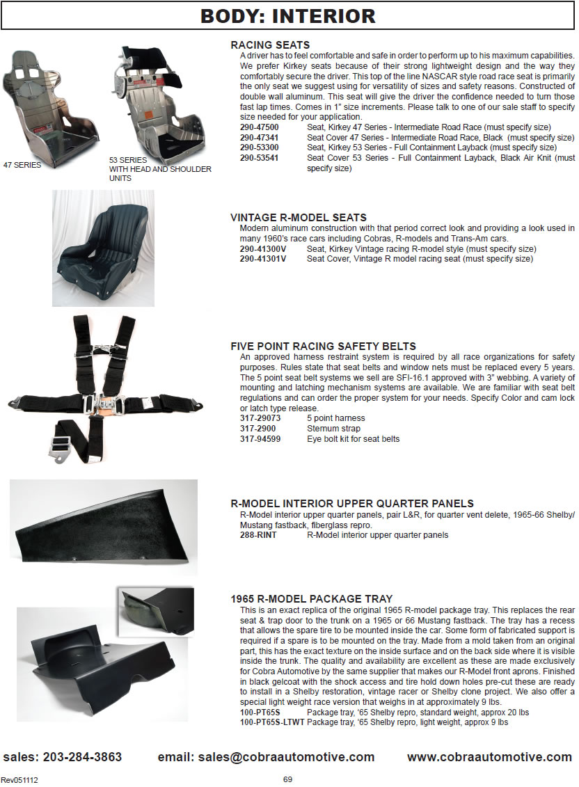 Interior Body Parts - catalog page 69